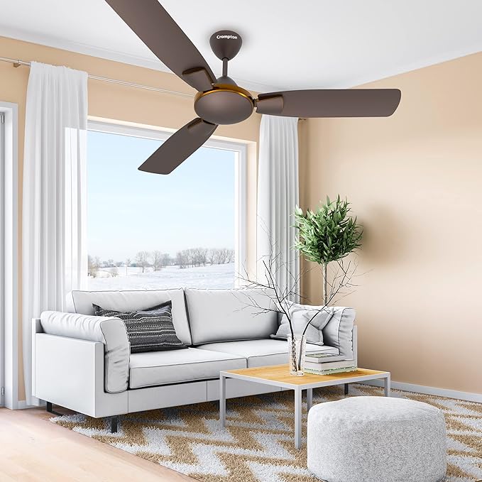 AURA PRIME ANTI LILAC MATT CROMPTON CEILING FAN 1