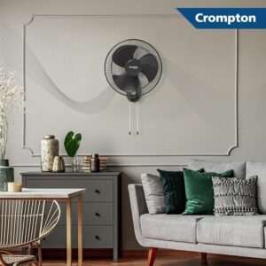 HS BLACK YELLOW WALL FAN CANDY 230MM 2